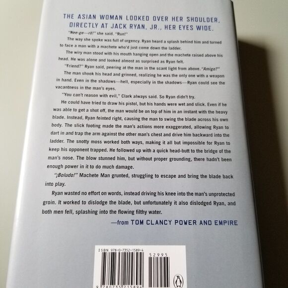 Tom Clancy Power and Empire hardcover book - Picture 5 of 7